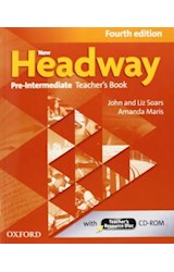 Papel NEW HEADWAY PRE INTERMEDIATE TEACHER'S BOOK OXFORD (WITH CD-ROM) (FOURTH EDITION)