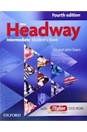 Papel NEW HEADWAY INTERMEDIATE STUDENT'S BOOK (WITH DVD ROM)  (FOURTH EDITION)