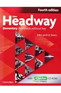 Papel NEW HEADWAY ELEMENTARY WORKBOOK WITHOUT KEY (WITH ICHECKER CD ROM) (FOURTH EDITION)