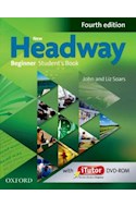 Papel NEW HEADWAY BEGINNER STUDENT'S BOOK (WITH DVD ROM) (FOURTH EDITION)