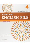 Papel AMERICAN ENGLISH FILE 4 STUDENT'S BOOK WITH ONLINE PRACTICE  (2 EDICION)