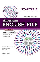 Papel AMERICAN ENGLISH FILE STARTER MULTIPACK B WITH ONLINE PRACTICE