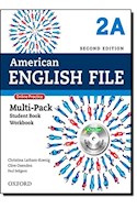 Papel AMERICAN ENGLISH FILE 2 MULTIPACK A WITH ONLINE PRACTICE