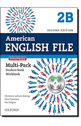 Papel AMERICAN ENGLISH FILE 2 MULTIPACK B WITH ONLINE PRACTICE