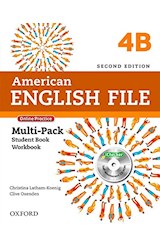 Papel AMERICAN ENGLISH FILE MULTIPACK B WITH ONLINE PRACTICE