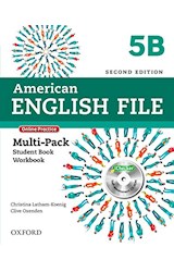 Papel AMERICAN ENGLISH FILE 5 MULTIPACK B WITH ONLINE PRACTICE (2 EDICION)