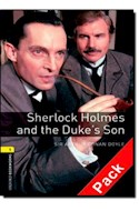 Papel SHERLOCK HOLMES AND THE DUKE'S SON (OXFORD BOOKWORMS LEVEL 1)  (CD INSIDE)