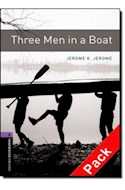 Papel THREE MEN IN A BOAT (OXFORD BOOKWORMS LEVEL 4) (CD INSIDE)