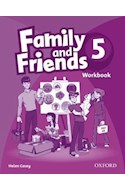 Papel FAMILY AND FRIENDS 5 WORKBOOK OXFORD