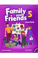 Papel FAMILY AND FRIENDS 5 CLASS BOOK OXFORD (WITH MULTI ROM)