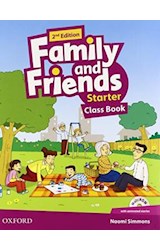 Papel FAMILY AND FRIENDS STARTER CLASS BOOK OXFORD (2ND EDITION) (WITH MULTI ROM)