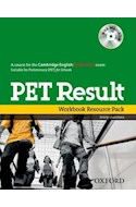 Papel PET RESULT WORKBOOK RESOURCE PACK WITHOUT KEY (WITH MULTI ROM)