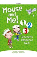 Papel MOUSE AND ME 1 2 3 TEACHER'S RESOURCE PACK OXFORD