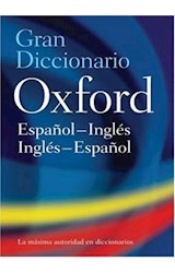Papel GRAN DICCIONARIO OXFORD ESPAÑOL INGLES INGLES ESPAÑOL