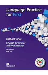 Papel LANGUAGE PRACTICE FOR FIRST ENGLISH GRAMMAR AND VOCABULARY [5/EDITION WITH KEY]