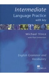 Papel NEW INTERMEDIATE LANGUAGE PRACTICE WITH KEY (WITH CD ROM) [3/EDITION]