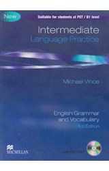 Papel NEW INTERMEDIATE LANGUAGE PRACTICE (WITH CD ROM) [3/EDITION]
