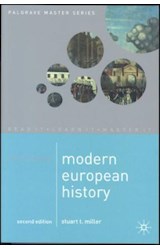 Papel MASTERING MODERN EUROPEAN HISTORY [SECOND EDITION] (MACMILLAN MASTER SERIES)