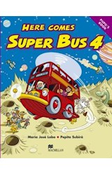 Papel HERE COMES SUPER BUS 4 PUPIL'S BOOK