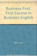 Papel BUSINESS FIRST A FIRST COURSE IN BUSINESS ENGLISH