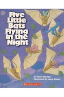 Papel FIVE LITTLE BATS FLYING IN THE NIGHT