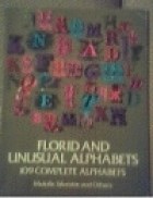 Papel FLORID AND UNUSUAL ALPHABETS