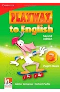 Papel PLAYWAY TO ENGLISH 3 PUPIL'S BOOK (SECOND EDITION)