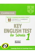 Papel CAMBRIDGE KEY ENGLISH TEST FOR SCHOOLS 1 (WITHOUT ANSWE  RS)