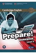 Papel PREPARE WORKBOOK LEVEL 3 CAMBRIDGE ENGLISH (A2 ENGLISH PROFILE) (WITH AUDIO) (NOVEDAD 2017)