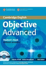 Papel OBJECTIVE ADVANCED STUDENT'S BOOK WITHOUTH ANSWERS (WIT  H CD-ROM) (THIRD EDITION)