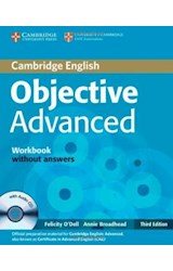 Papel OBJECTIVE ADVANCED WORKBOOK WITHOUT ANSWERS [THIRD EDITION] (WITH AUDIO CD)