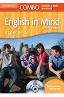 Papel ENGLISH IN MIND STARTER A COMBO STUDENT'S BOOK + WORKBOOK + DVD CAMBRIDGE (SECOND EDITION)