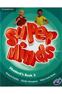 Papel SUPER MINDS 3 STUDENT'S BOOK (C/DVD ROM)