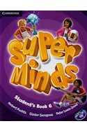 Papel SUPER MINDS 6 STUDENT'S BOOK (WITH DVD ROM)