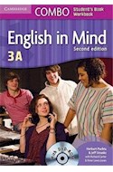 Papel ENGLISH IN MIND 3A COMBO STUDENT'S BOOK + WORKBOOK + DVD (SECOND EDITION)