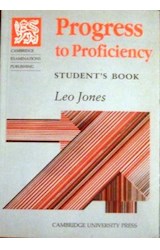 Papel PROGRESS TO PROFICIENCY STUDENT'S BOOK