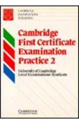 Papel CAMBRIDGE FIRST CERTIFICATE EXAMINATION PRACTICE 2