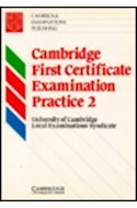 Papel CAMBRIDGE FIRST CERTIFICATE EXAMINATION PRACTICE 2