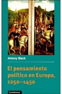 Papel PENSAMIENTO POLITICO EN EUROPA 1250-1450
