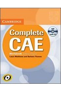 Papel COMPLETE CAE WORKBOOK WITHOUT ANSWERS WITH AUDIO CD