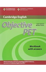 Papel OBJECTIVE PET WORKBOOK WITH ANSWERS (SECOND EDITION)