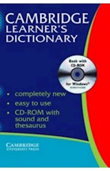Papel CAMBRIDGE LEARNER'S DICTIONARY [C/CD ROM FOR WINDOWS]
