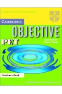 Papel OBJECTIVE PET STUDENT'S BOOK