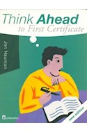 Papel THINK AHEAD TO FIRST CERTIFICATE [NEW EDITION]
