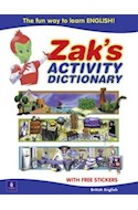 Papel ZAK'S ACTIVITY DICTIONARY WITH FREE STICKERS BRITISH ENGLISH