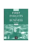 Papel FIRST INSIGHTS INTO BUSINESS WORKBOOK