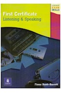 Papel LES FIRST CERTIFICATE LISTENING & SPEAKING STUDENT'S BOOK