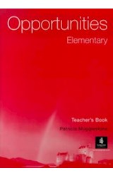 Papel OPPORTUNITIES ELEMENTARY TEACHER'S BOOK