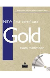 Papel NEW FIRST CERTIFICATE GOLD EXAM MAXIMISER [C/CD] (WITHOUT KEY)
