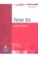 Papel HOW TO TEACH WRITING
